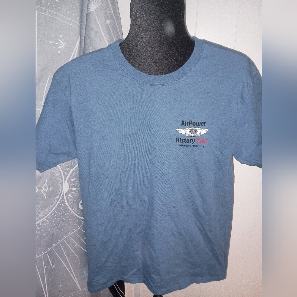 Vintage Air Force history t-shirt Medium
